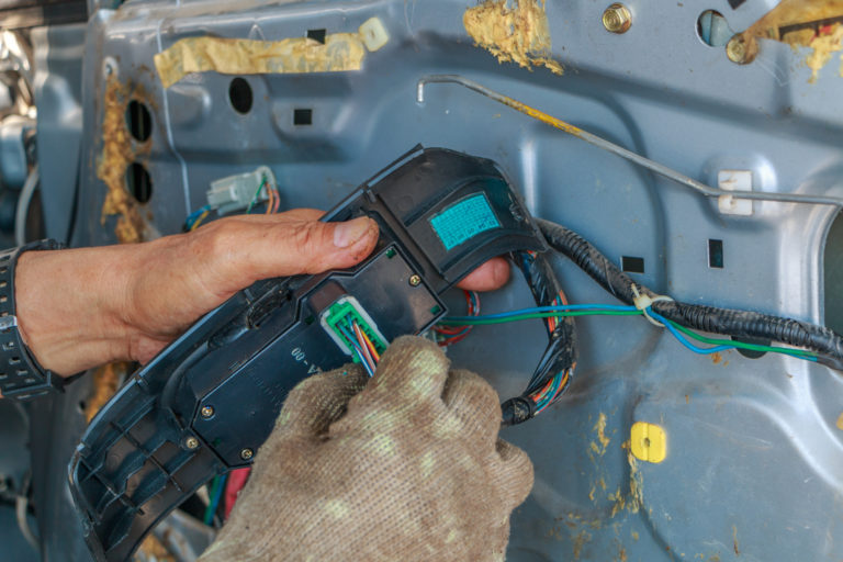 fixing wire switches car door unlocking in abington, pa.